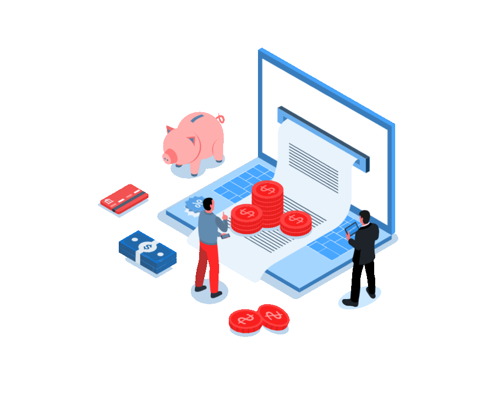 Saving Money1 Animation évoquant le payement régulier lors d'une sous-location professionnelle