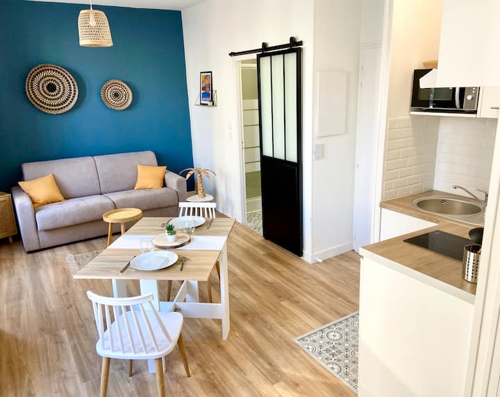 Les Halles, studio unique et cosy